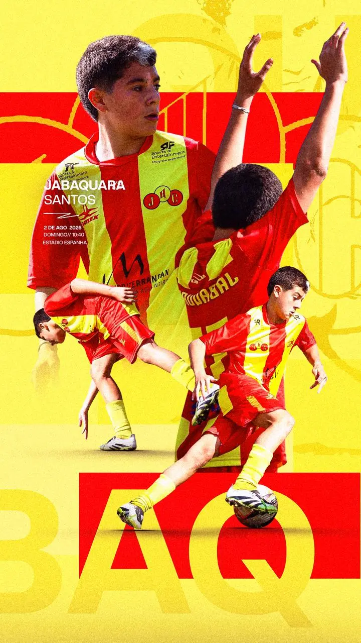 Arte amarela e vermelha de atleta